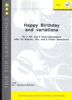 Happy Birthday and Variations 