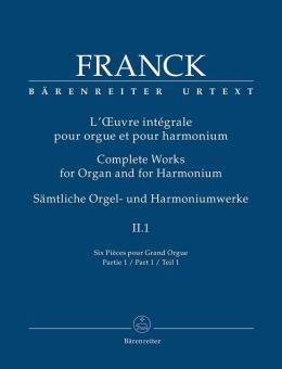 6 pièces pour Grand Orgue Partie 1 