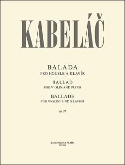 Ballade op. 27 