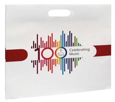 Jubiläums-Papiertragetasche 