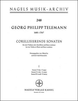 Corellisierende Sonaten 