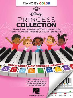 Piano-by-Color: Disney Princess Collection 