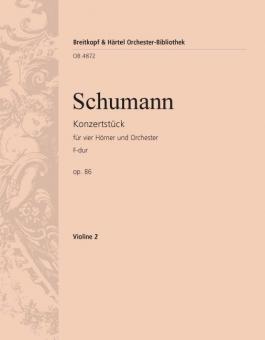 Konzertstück für 4 Hörner und Orchester F-Dur op. 86 