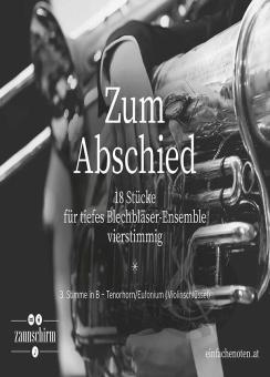 Zum Abschied - Tenorhorn 3 Download