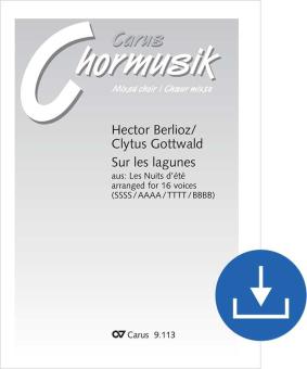 Sur les lagunes. Vokaltranskription von Clytus Gottwald Download
