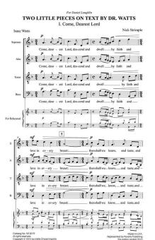 2 Little Pieces on Text by Dr. Watts 