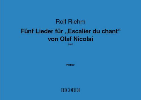 5 Lieder 