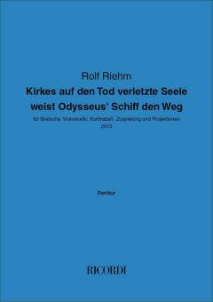 Kirkes auf den Tod verletzte Seele weist Odysseus' 