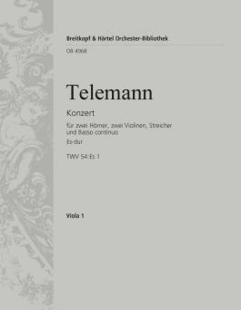 Konzert Es-Dur TWV 54:Es 1 