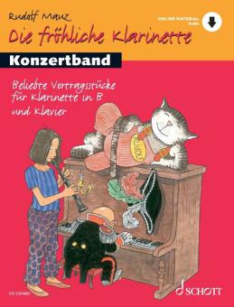 Die fröhliche Klarinette - Konzertband 