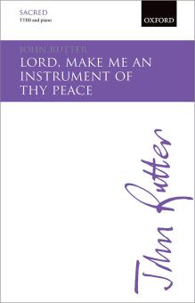 Lord, make me an instrument of thy peace 