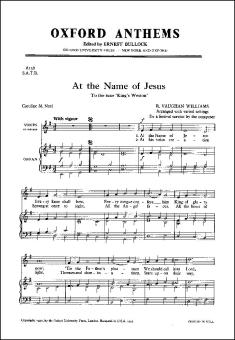 At the name of Jesus 