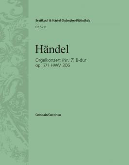 Orgelkonzert Nr. 7 B-Dur op. 7/1 HWV 306 