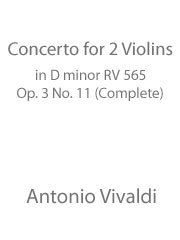 Concerto in D minor RV 565 Op.3 No. 11 (Complete) 