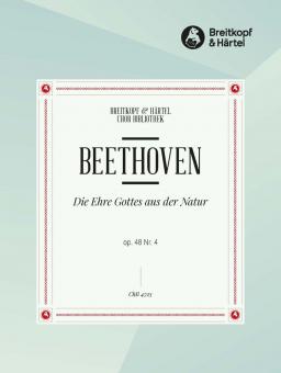 Die Ehre Gottes aus der Natur C-Dur op. 48 Nr. 4 