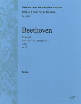 Klavierkonzert Nr. 1 C-Dur op. 15 