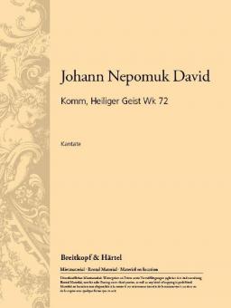 Komm, Heiliger Geist Wk 72 