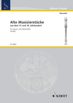 Alte Musizierstücke 