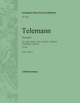 Konzert Es-Dur TWV 54:Es 1 