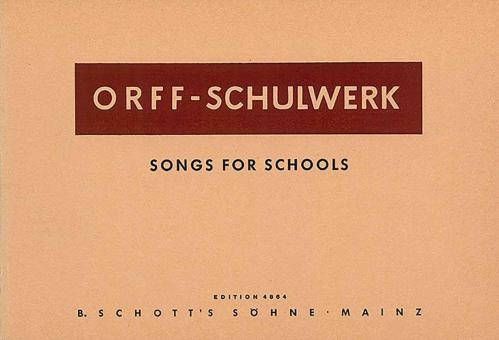Songs For Schools 