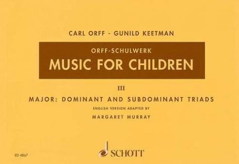 Music For Children Vol. 3 Standard