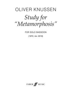 Study for "Metamorphosis" 