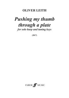 Pushing my thumb through a plate 