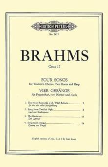 Four Songs Op.17 