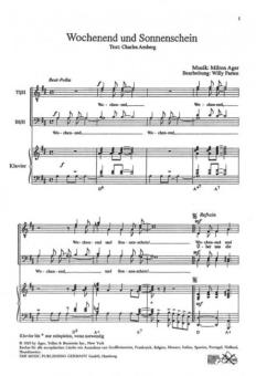 Wochenend und Sonnenschein 