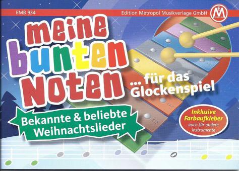 Meine bunten Noten für das Glockenspiel 