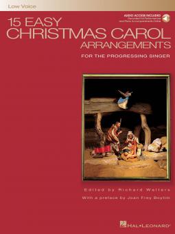 15 Easy Christmas Carol Arrangements Low Voice 