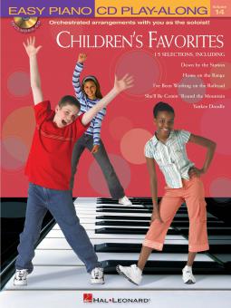 Children's Favorites Vol. 14 Book And CD Easy Piano CD Play-Along 