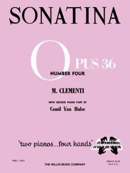 Sonatina Op. 36 No.4 2 Pianos 4 Hands 