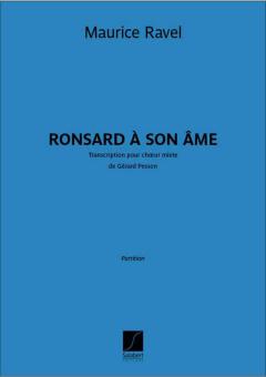 Ronsard à son âme 