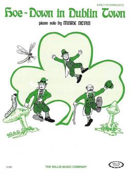Hoe Down In Dublin Town Early Intermediate Piano Solo 