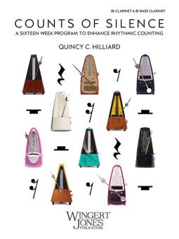 Counts of Silence - Bb Clarinet, Bb Bass Clarinet 