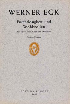 Furchtlosigkeit und Wohlwollen 