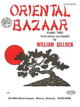 Oriental Bazaar Elementary 3 Piano Trio 1 Piano 6 Hands 