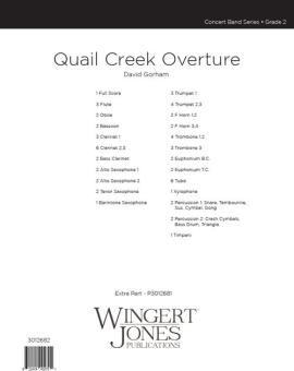 Quail Creek Overture 