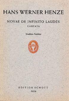 Novae de infinito laudes 
