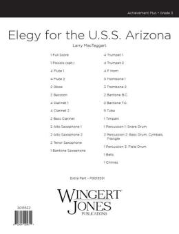 Elegy For The U.S.S. Arizona 