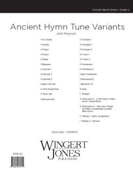 Ancient Hymn Tune Variants 