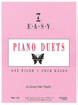 Seven Easy Piano Duets 1 Piano 4 Hands 