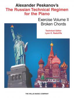 Russian Technical Regimen for The Piano Exercise Vol II Broken Chords 