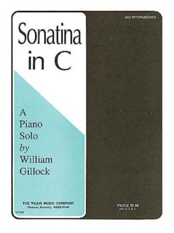 Sonatina In C Piano Solo Mid Intermediate 