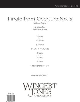 Finale from Overture No.5 