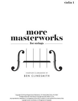 More Masterworks for Strings - Violin 1 