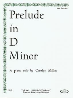 Prelude In D Minor Piano Solo Later Elementary 