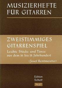 Zweistimmiges Gitarrenspiel 