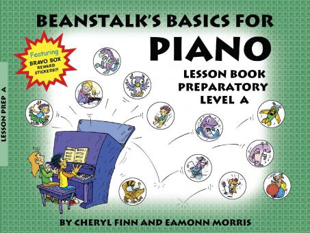 Beanstalk's Basics for Piano Lesson Book Preparatory Level A 